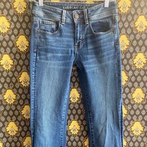 American Eagle Kick Boot. Size 2 Long. Flare Jeans.